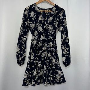 Rose dress skater mini dress